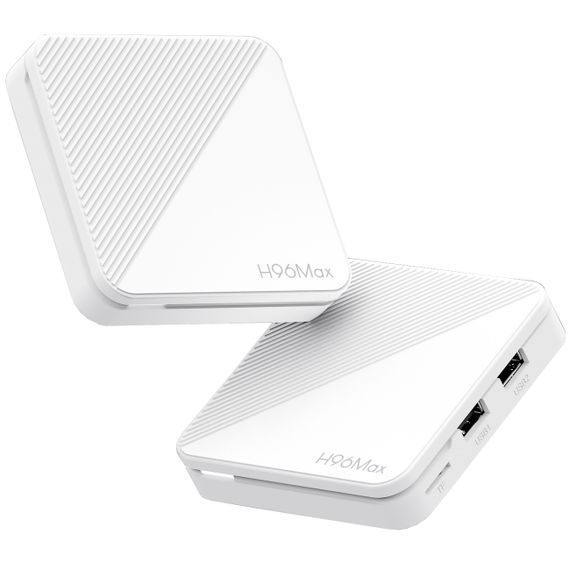 TV Медіаплеєр H96 MAX H313 2/16Gb/ Allwinner H313/ Android 14/ WiFi 2.4G+5G/LAN:100M/