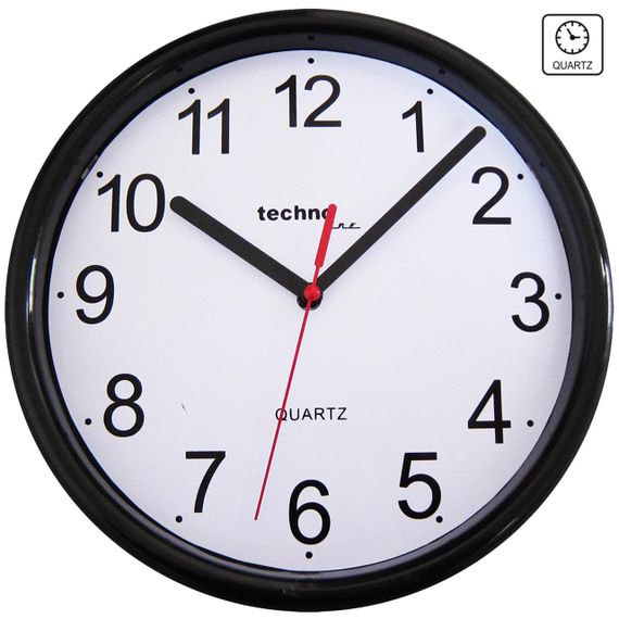Годинник настінний Technoline WT600 Black (WT600 schwarz) | Зображення 1
