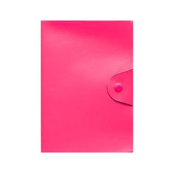 Блокнот А6 на кнопке 5901-3Х клетка 80 листов 11х16 см  Розовый