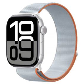 Ремінець BlueO Woven Nylon Sport для Apple Watch 42(ser.1-3)/44/45/46/49mm Grey