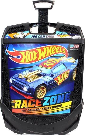 Кейс Хот Вилс. Чемодан для хранения 100 машинок Hot Wheels 100 Car Rolling Storage