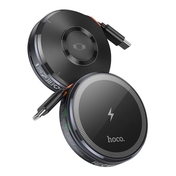 Беспроводное Зарядное Устройство Hoco CQ18 2-in-1 15W Magnetic (iWatch) | Зображення 3