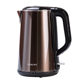 Электрочайник Sokany SK2203 2.2 л коричневый