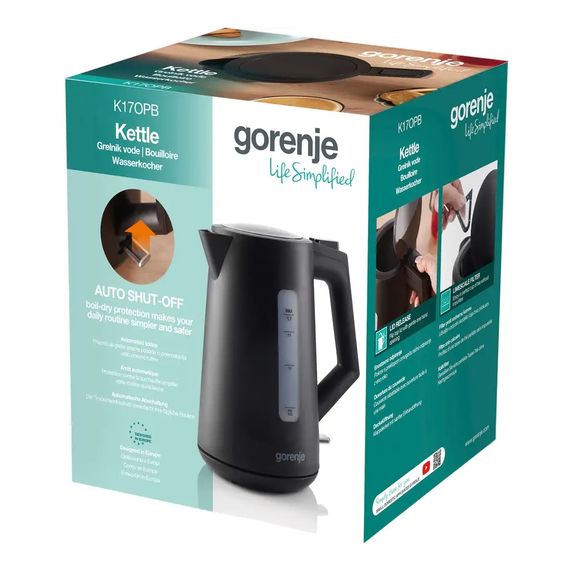 Електрочайник Gorenje K17OPB | Зображення 8