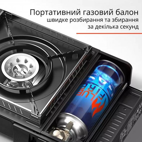Портативна газова плита з п'єзопідпалом ZepLine ZP-070, колір - не вказано (43275-ZP-070_341) | Зображення 8