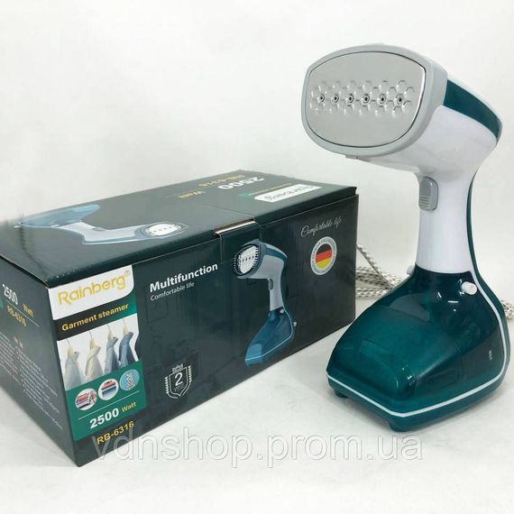 Портативний ручний відпарювач для подорожей Rainberg, Відпарювач для одягу з компактним дизайном HZ-57 | Зображення 2