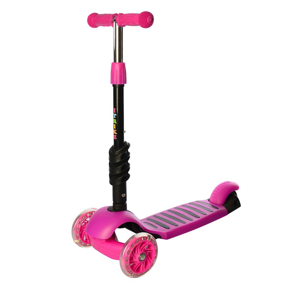 Дитячий самокат з сидінням Best Scooter 3в1 зелений | Зображення 1