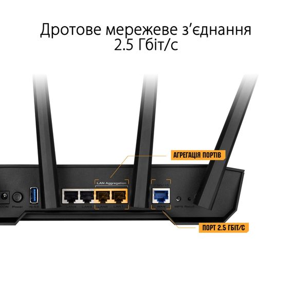 Маршрутизатор ASUS TUF-AX3000 V2 (TUF-AX3000) | Зображення 3