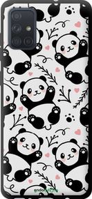 Чохол на Samsung Galaxy A71 2020 A715F Панди "4318b-1826-2448"