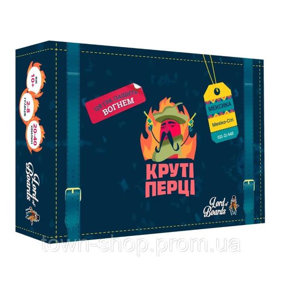 Настольная карточная игра "Крутые Перцы" LOB2204UA от 2 до 8 игроков