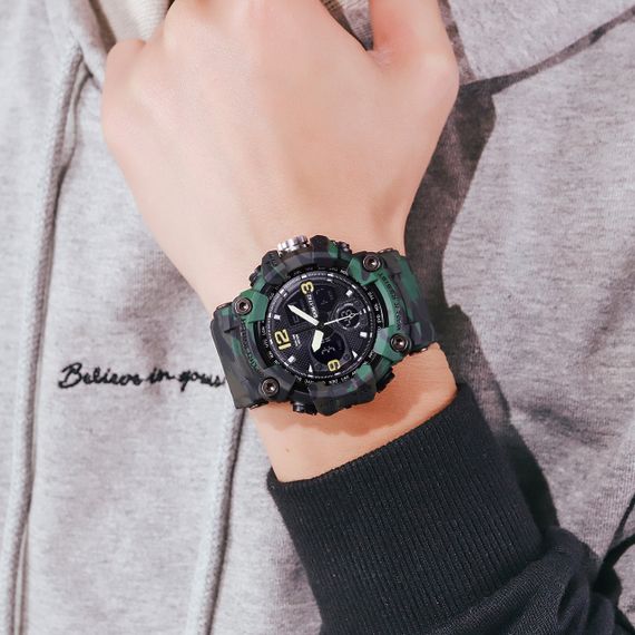 Skmei 1742 Green Military | Зображення 3