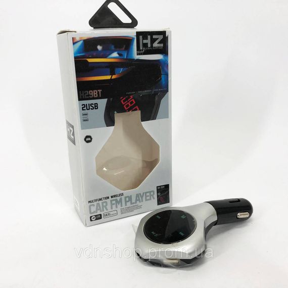 Фм модулятор з хорошим звуком H29, Передавач для автомобільного радіо з Bluetooth XS-76 | Зображення 1