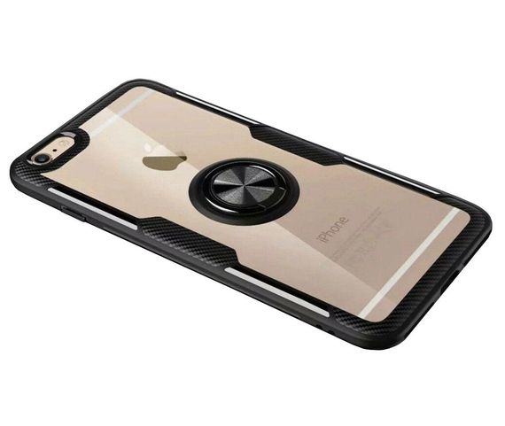 Чохол Primolux Ring Magnetic Stand для Apple iPhohe 7 / iPhone 8 / SE 2020 / SE 2022 - Black | Зображення 1