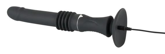 Вібратор із фрикціями реалістичний на присосці You2Toys чорний, 28.5 х 3.2 см sexstyle | Зображення 3