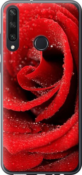 Чехол на Huawei Y6p Красная роза "529u-1952-17620"