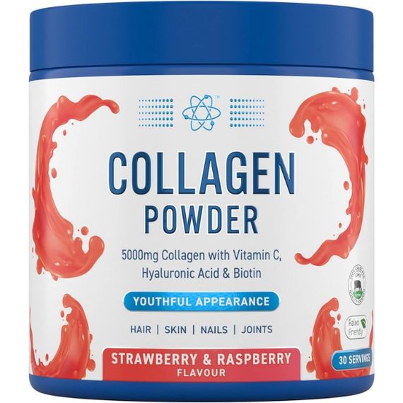 Хондропротектор (для спорту) Applied Nutrition Collagen 165 g /30 servings/ Strawberry Raspberry