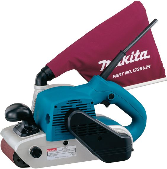 Шліфмашина стрічкова Makita 9403 (1200 Вт, 100 х 610 мм, 500 м/хв) | Зображення 2