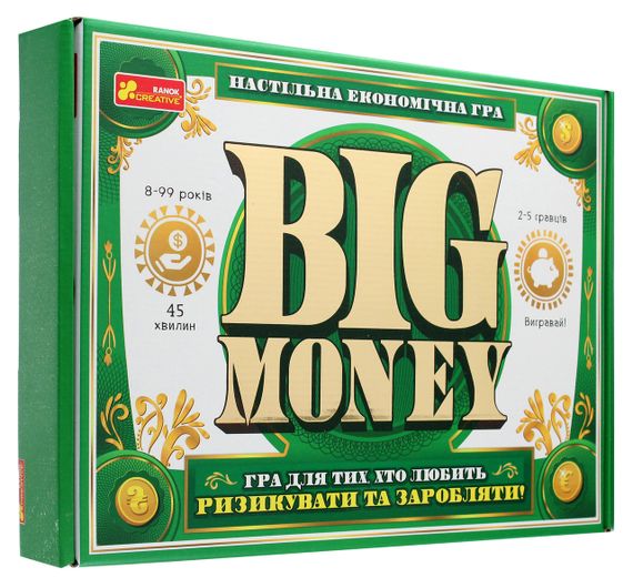 Настільна економічна гра Ranok-Creative Big Money (12120143У)