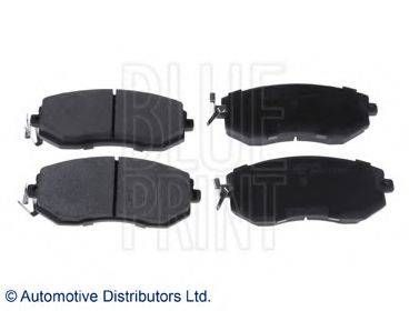 Колодки гальмівні передні Subaru, Toyota (вир-во Blue Print) BLUE PRINT ADT342196 на TOYOTA 86 купе (ZN6_)
