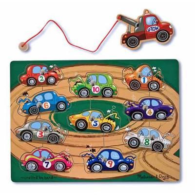 Розвиваюча іграшка Melissa&amp;Doug Тягач (MD3777) | Зображення 1