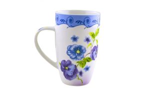 Кружка з квітами №4 NP44CUP4