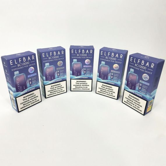 Elf Bar BC10000 смак Виноград Вишня (Grape Cherry) (ws25661-3) | Зображення 8