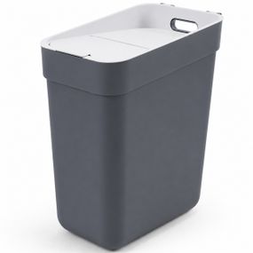 Контейнер для сміття Curver Ready to Collect 30 л темно-сірий для сортування (02103)