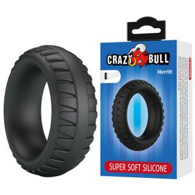 Ерекційне кільце Crazy Bull - Merritt Super Soft Silicone Cock Ring, BI-210244 Sex Aura