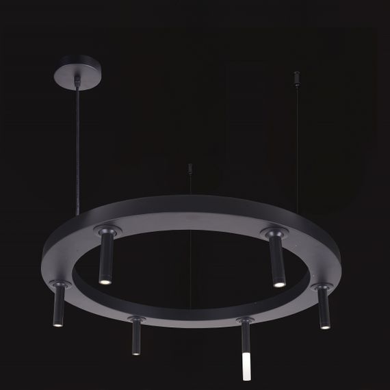 Люстра светодиодная подвесная 20W NW BK (BR-01 688S/4) | Зображення 4