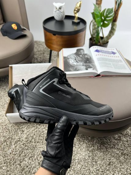 Зимові чоловічі кросівки Trailstorm Black Grey Fur , В'єтнам 46 29.5 см | Зображення 7