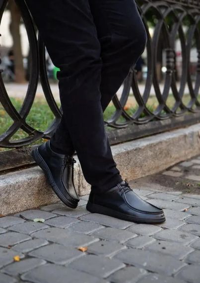 Мужские кожаные топсайдеры 41 размер | Зображення 7