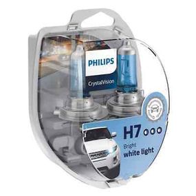 12972CVSM (PHILIPS) H7 Cristal Vision + 2x W5W 12V 55W PX26d