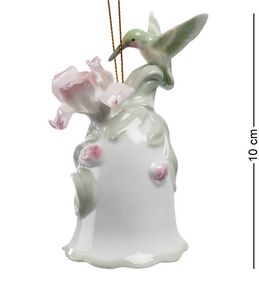 Порцелянова статуетка Hummingbird Bloom 10 см