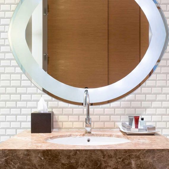 Декоративна ПВХ плитка на самоклейці цегла 300х300х5мм, ціна за 1 шт. (СПП-501) SW-00000665 | Зображення 6