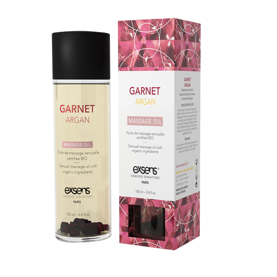 Масажна олія EXSENS Garnet Argan (чуттєве з гранатом) 100мл, натуральна Sex Aura
