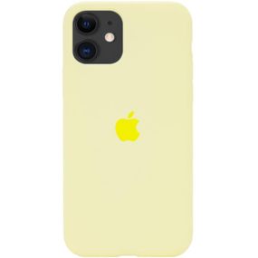 Чохол Silicone Case Full Protective (AA) для Apple iPhone 11 (6.1") Жовтий / Mellow Yellow
