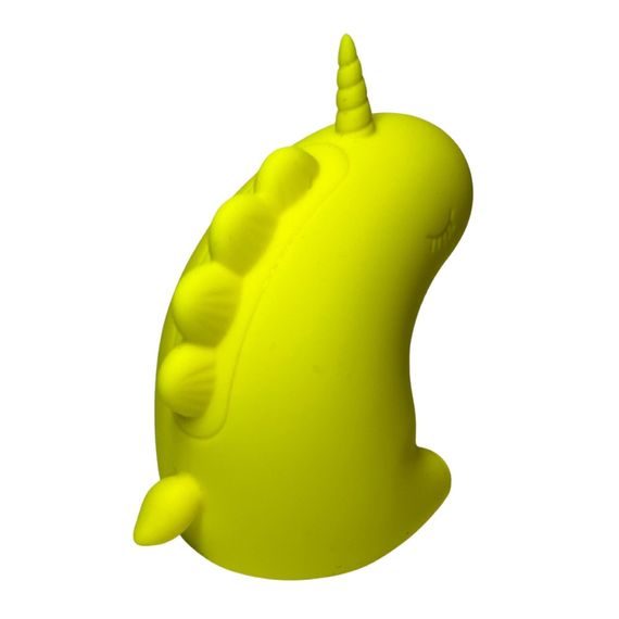 Стимулятор клітора з пульсацією UNIVIBE Єдиноріг, 5 режимів, жовтий Sex Aura | Зображення 5