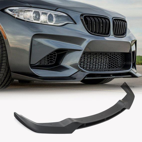 Накладка на передній бампер Lip V3 (для F87 M2, Карбон) для BMW 2 серія F22/23 2014-2021 рр | Зображення 8