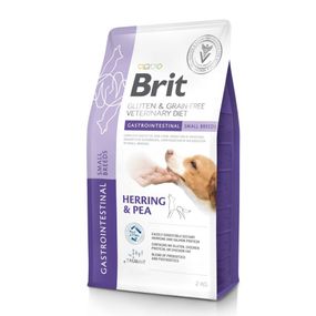 Корм сухий Brit VetDiet Dog Gastrointestinal Small Breeds для собак малих порід при проблемах з травленням з оселедцем 2 кг