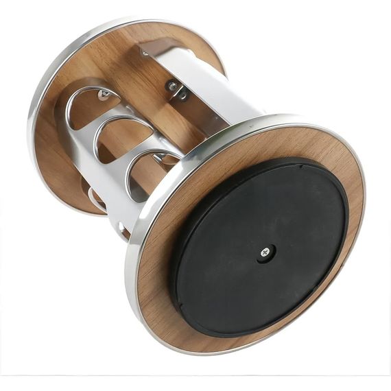 Набір ємностей для спецій на підставці 12 од. нерж. сталь та дерево LoveYouHome | Зображення 3