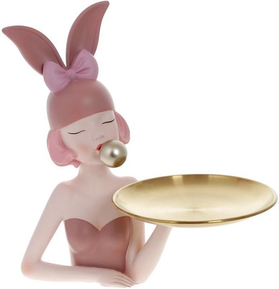Підставка для прикрас Cute Bunny Girl 15х15х32см