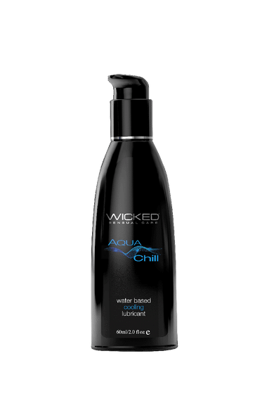 Лубрикант охолоджуючий WICKED AQUA CHILL на водній основі, 60 мл Sex Aura