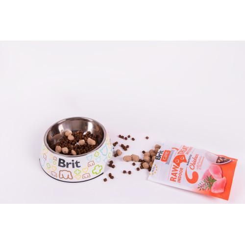 Ласощі для кішок Brit Raw Treat Indoor & Antistress Freeze-dried з куркою, 40 г | Зображення 1