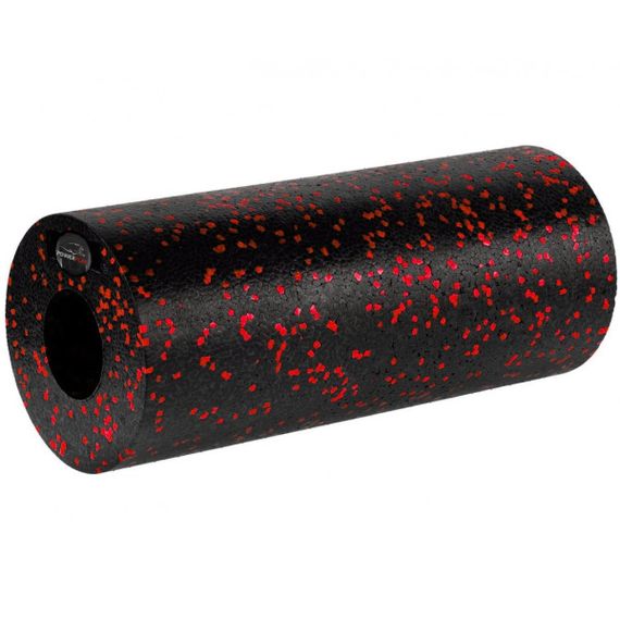 Массажный ролик (роллер) гладкий PowerPlay PP-4346 Mini EPP Foam Roller Черно/Красный (15x5,3см.)