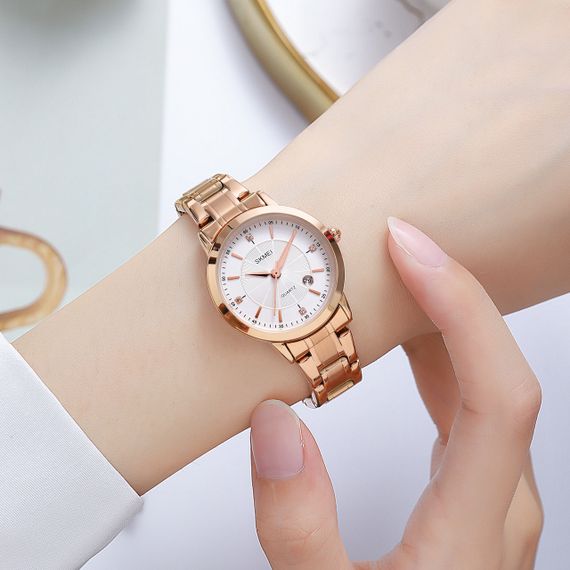 Skmei 1819RGSI Rose Gold-Silver | Зображення 2