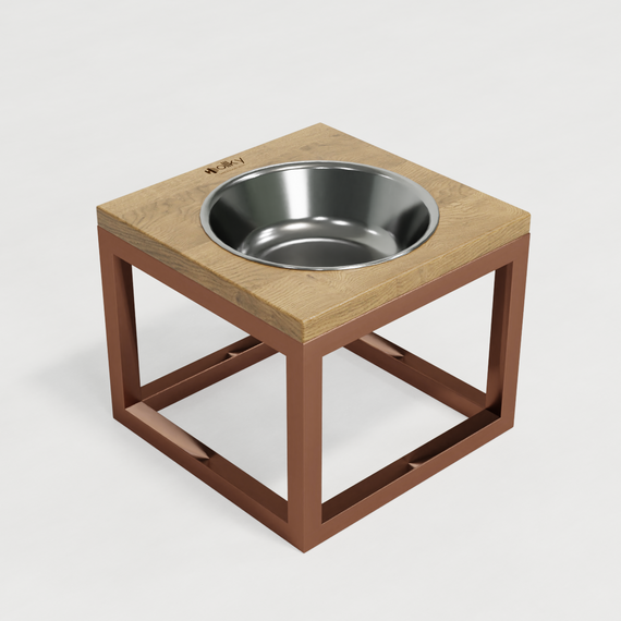 Миска на подставке для больших собак Hollky Base Solo XL (1 × 1,8 л) Solo XL-262620- GLNT | Зображення 2