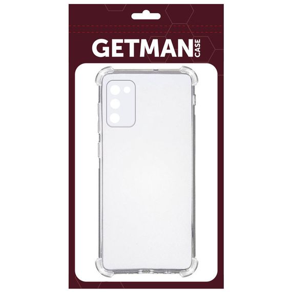 TPU чохол GETMAN Ease logo посилені кути Full Camera для Samsung Galaxy A03s | Зображення 2