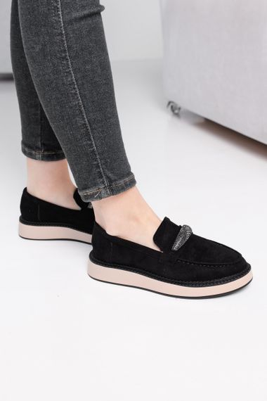 Лоферы женские Fashion Juliet 3916 39 размер 25 см Черный | Зображення 7