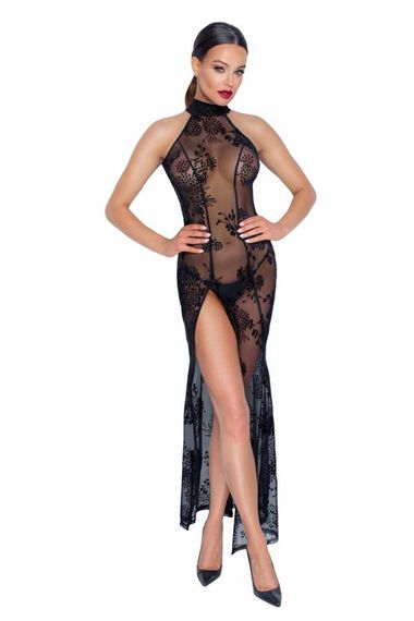 Довга сітчаста сукня Noir Handmade F239 Long tulle dress, XL