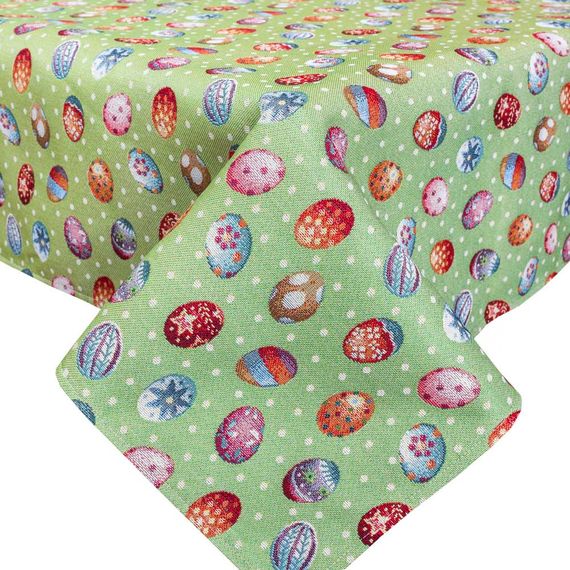 Скатертина гобеленова EDEN865 Limaso, 137x260, Прямокутна, Великодній, Без люрексу, 75% поліестер, 22% бавовна, 3% акрил, Гобелен | Зображення 1